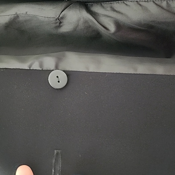 Zara Black Mid Lenght Lapel Collar Basic Blazer Jacket Size Small - Picture 14 of 16